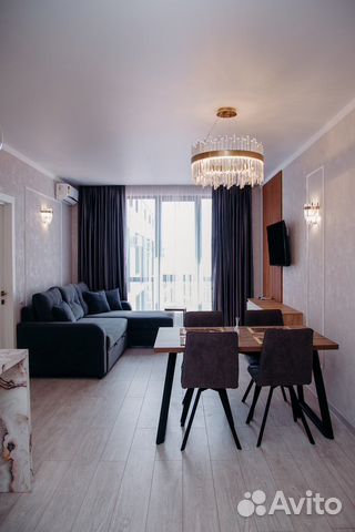 

1-к. квартира, 48 м², 3 кровати