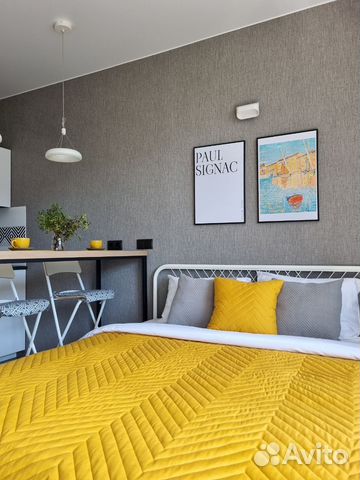 

Квартира-студия, 28 м², 1 кровать