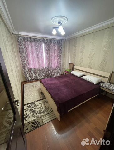 

1-к. квартира, 60 м², 2 кровати