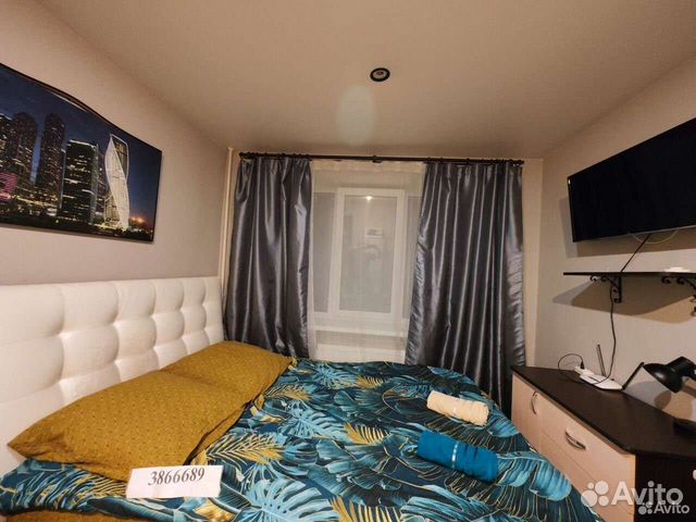 

Квартира-студия, 22 м², 2 кровати