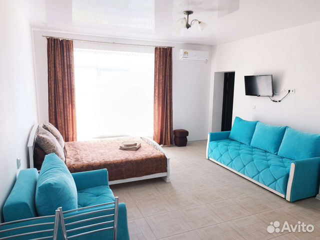 

Квартира-студия, 35 м², 2 кровати