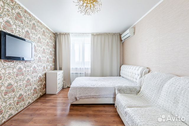 

1-к. квартира, 38 м², 2 кровати