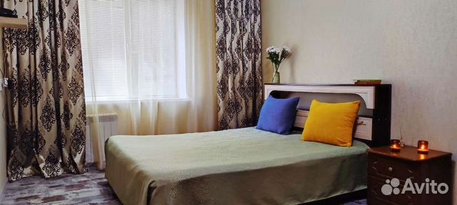

1-к. квартира, 42 м², 2 кровати