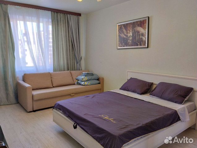 

1-к. квартира, 39 м², 2 кровати