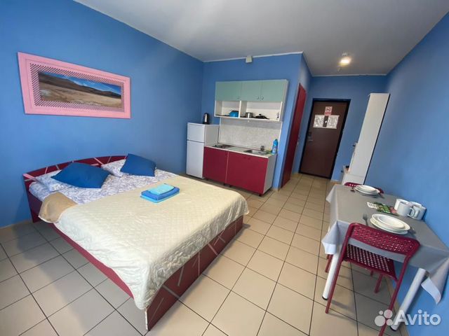 

Квартира-студия, 25 м², 1 кровать
