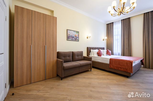 

1-к. квартира, 30 м², 2 кровати