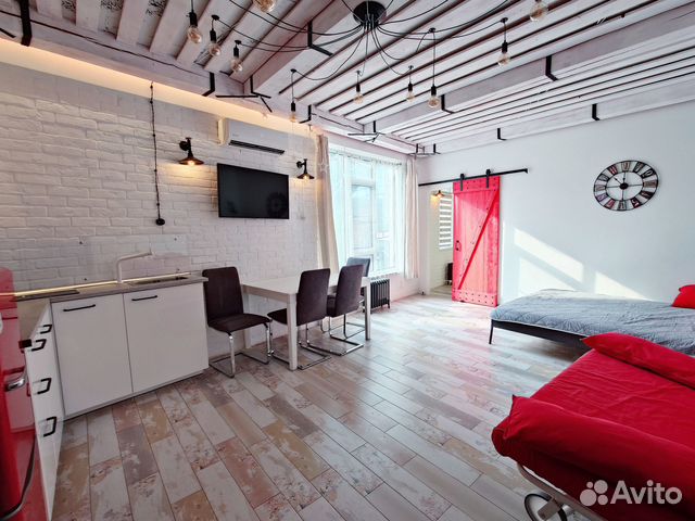 

Квартира-студия, 33 м², 2 кровати