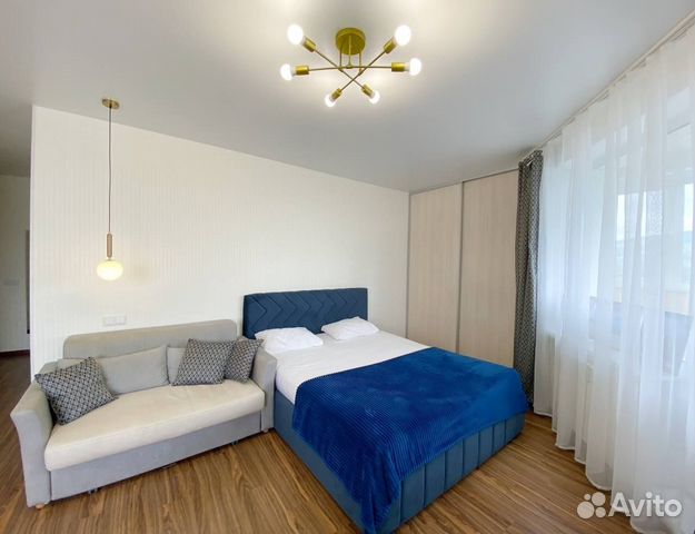 

Квартира-студия, 35 м², 2 кровати