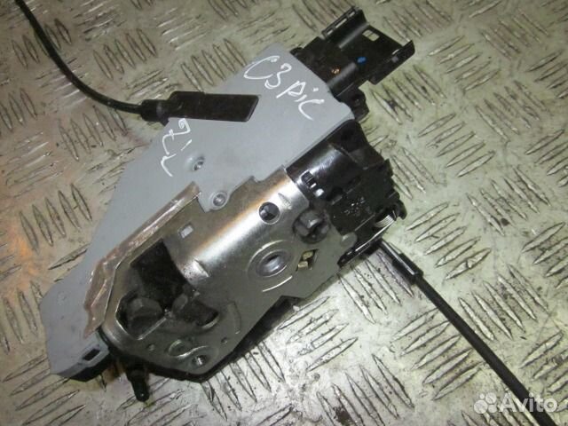 Замок задней левой двери Ситроен С3 Пикассо 2013гв