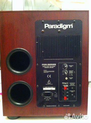 Активный сабвуфер Paradigm PDR-12. Made in Canada