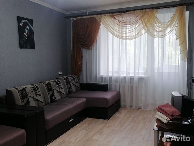 

1-к. квартира, 45 м², 2 кровати