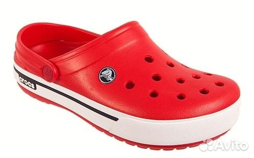 Сабо сандалии Crocs Crocband II.5 Clog Red/Navy
