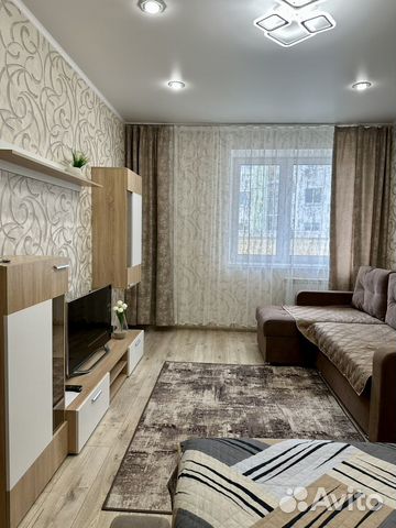 

1-к. квартира, 45 м², 2 кровати