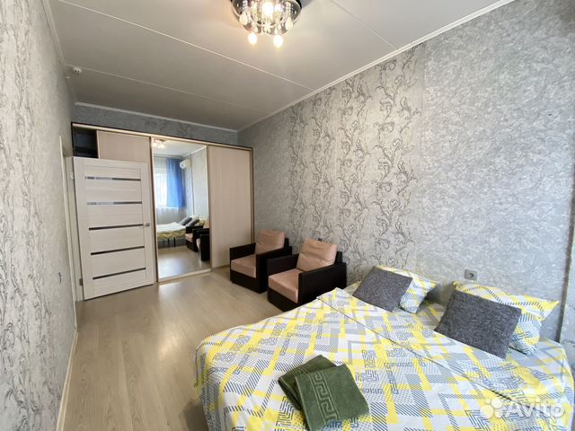 

1-к. квартира, 36,6 м², 2 кровати
