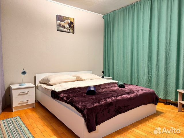 

1-к. квартира, 37 м², 2 кровати