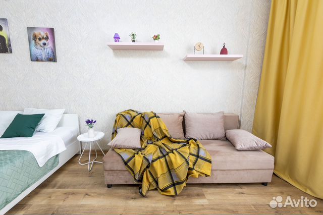 

1-к. квартира, 48 м², 3 кровати