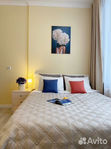 

Квартира-студия, 30 м², 2 кровати