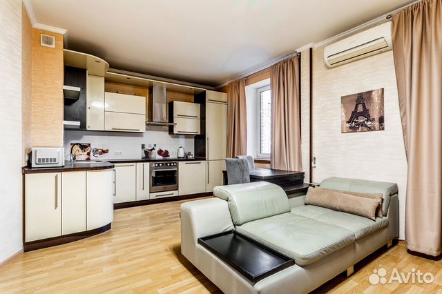 

Квартира-студия, 35 м², 1 кровать