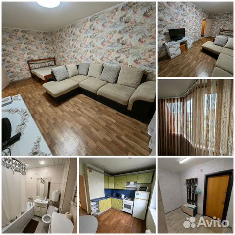 

1-к. квартира, 36 м², 2 кровати