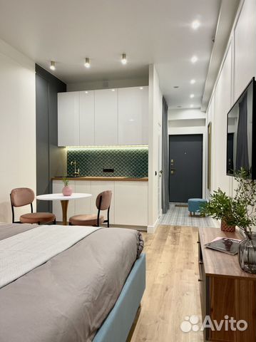 

Квартира-студия, 23 м², 1 кровать