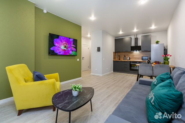 

2-к. квартира, 50 м², 2 кровати