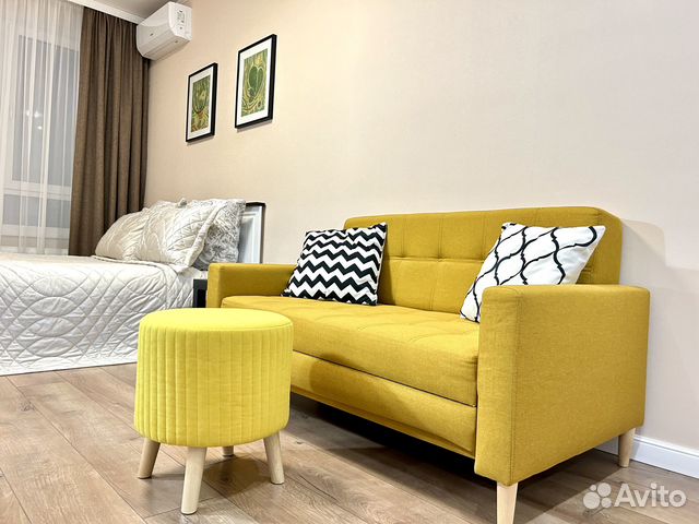 

1-к. квартира, 42 м², 2 кровати