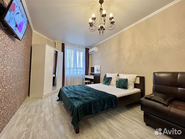 

1-к. квартира, 40 м², 2 кровати