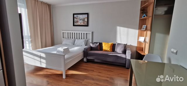 

Квартира-студия, 32 м², 2 кровати