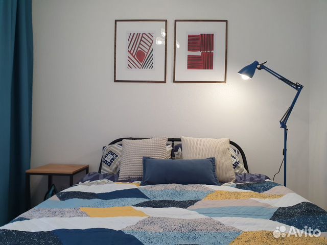 

1-к. квартира, 39 м², 3 кровати