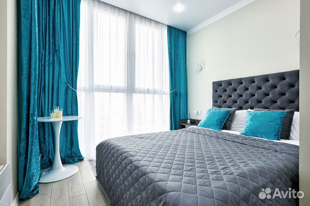 

Квартира-студия, 34 м², 2 кровати