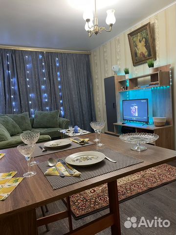 

2-к. квартира, 45 м², 2 кровати