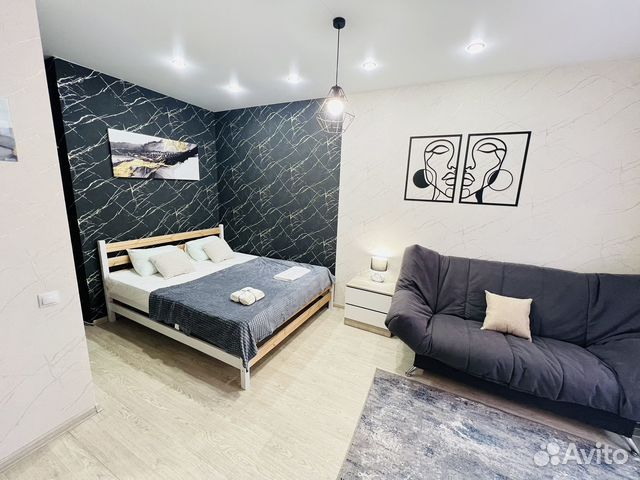 

Квартира-студия, 35 м², 2 кровати