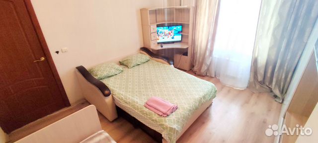 

1-к. квартира, 40 м², 3 кровати
