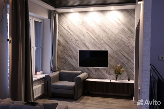 

1-к. квартира, 38 м², 3 кровати