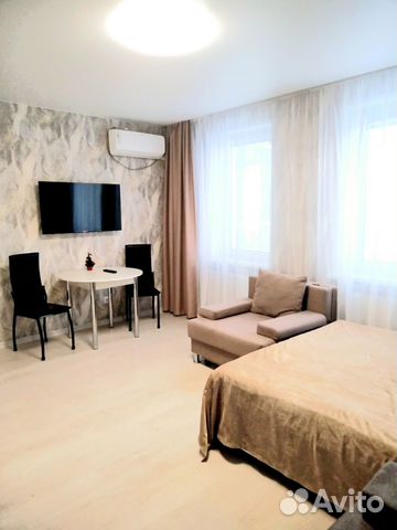 

Квартира-студия, 30 м², 1 кровать