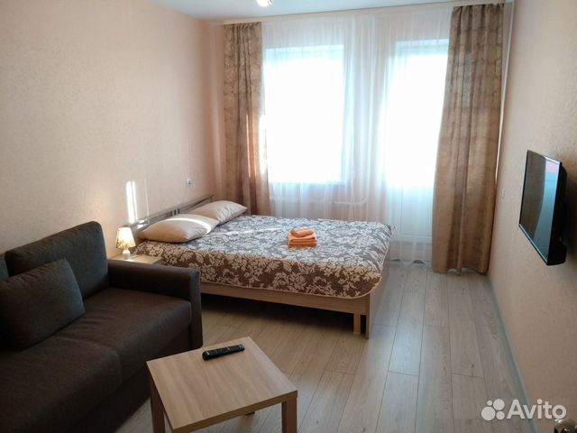 

1-к. квартира, 37 м², 3 кровати