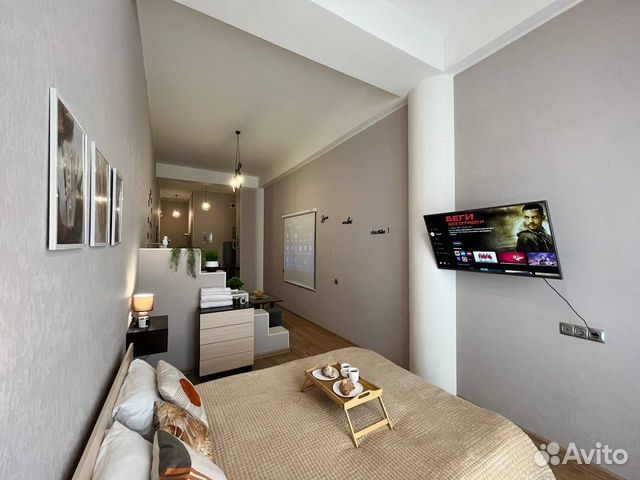 

1-к. квартира, 38 м², 2 кровати