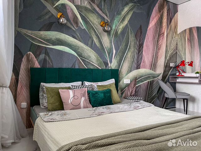 

2-к. квартира, 38 м², 2 кровати