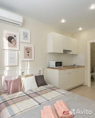 

Квартира-студия, 16 м², 1 кровать