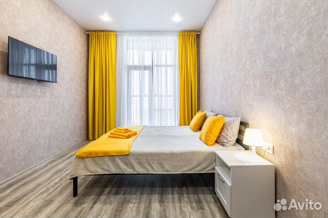 

1-к. квартира, 37,7 м², 2 кровати