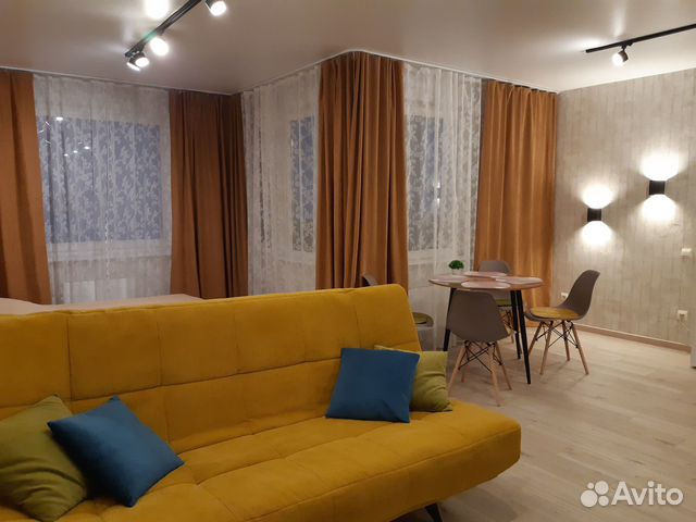 

Квартира-студия, 43 м², 2 кровати