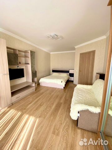

1-к. квартира, 40 м², 2 кровати