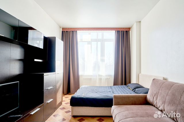 

1-к. квартира, 43 м², 2 кровати