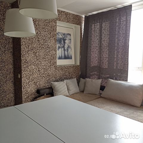 

1-к. квартира, 45 м², 2 кровати