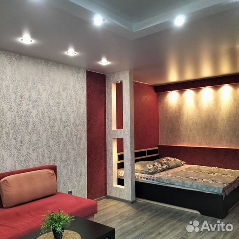 

Квартира-студия, 35 м², 2 кровати
