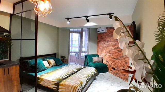 

Квартира-студия, 25 м², 2 кровати