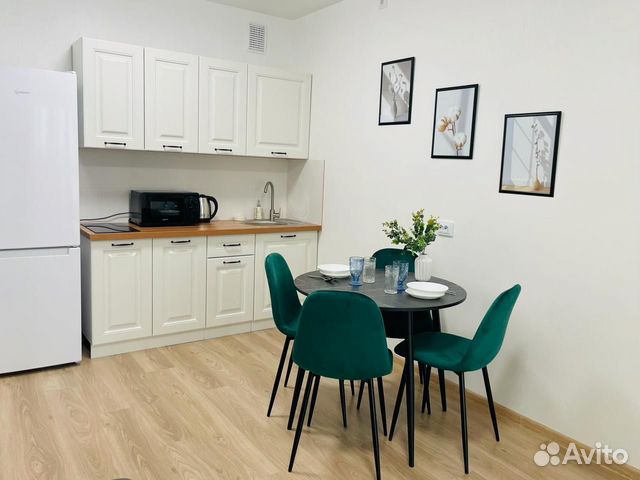 

1-к. квартира, 38 м², 3 кровати