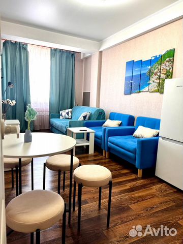 

Квартира-студия, 30 м², 3 кровати