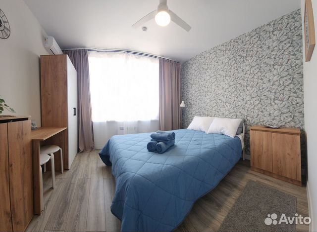 

1-к. квартира, 38 м², 2 кровати