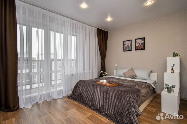

Квартира-студия, 38 м², 2 кровати
